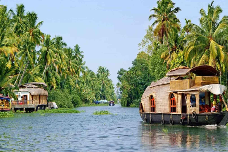 5-Day Kerala Highlights Tour with Overnight Houseboat Stay 3 Star Hotel Accommodation