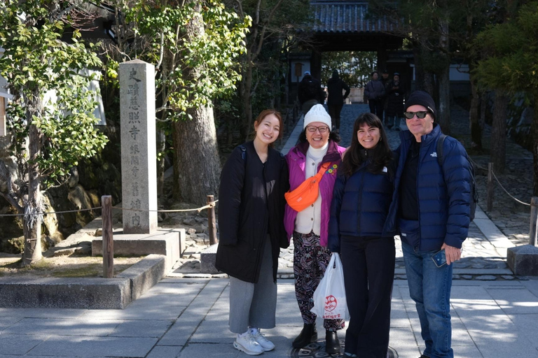 E-Bike Tour in Kyoto with Asuka, Japanese graduate student