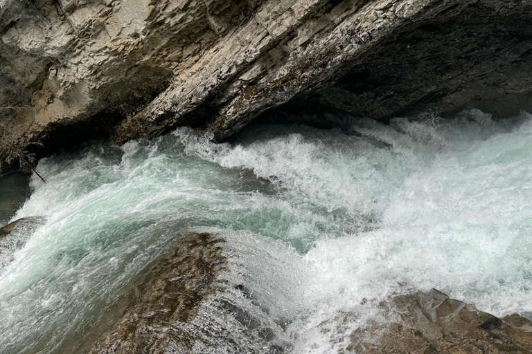 Moraine, Lake Louise, Emerald Lake, Johnston Canyon i BanffTour