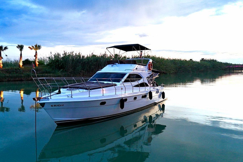 Belek: Luxury Private Yacht Trip with Duden Waterfall Option 5-Hour Luxury Duden Waterfall Yacht Experience