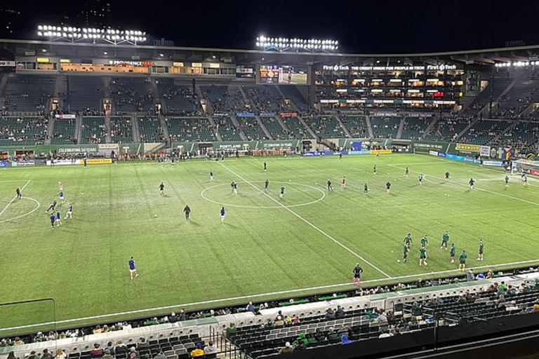 Portland Timbers Football Game at Providence Park Longside Lower - Central