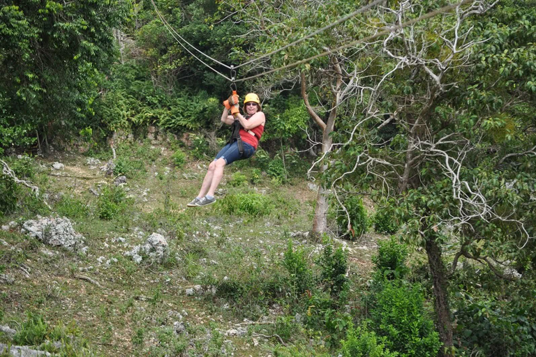 Puerto Plata: 27 Charco Damajagua, Zipline, and Typical Buffet Lunch Puerto Plata: 27 Damajagua Pools, Zipline, and Typical Buffet Lunch