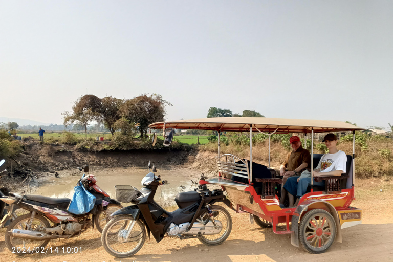 Journée complète : train de bambou original, Wat Banan, Phnom Sampov