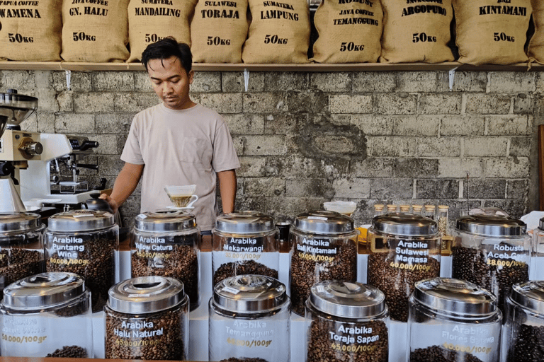 Yogyakarta: degustazione di caffè e cioccolato