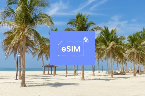 Salalah: Oman – plan mobilnej transmisji danych eSIM w roamingu20 GB/ 30 dni: tylko Oman