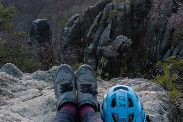Bohemian & Saxon Switzerland E-MTB Trip from Prague