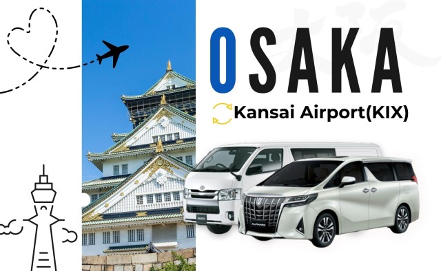 Kansai Airport (KIX) - Osaka City Private One-way Transfer