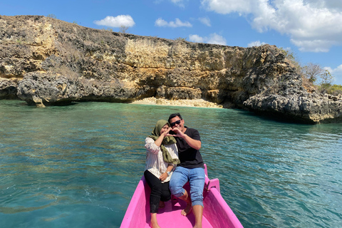 Lombok : Isola di sabbia, gili petelu, gili gambir e spiaggia rosa