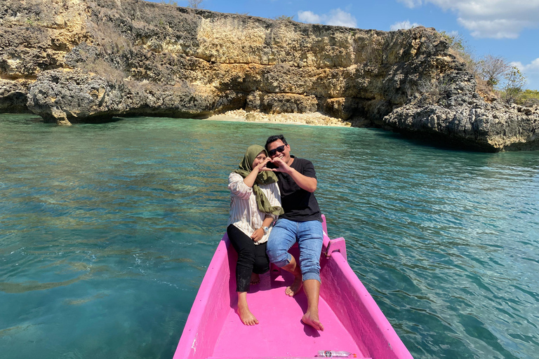 Lombok : Isola di sabbia, gili petelu, gili gambir e spiaggia rosa