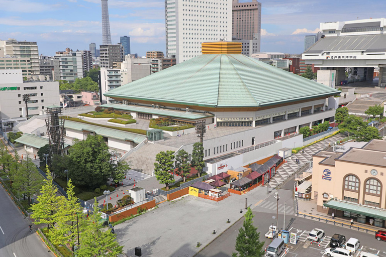 Tokyo: Sumo Tour with Match Entry Ticket C-class seat