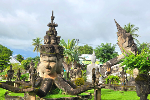 Buddha Park: Guided Tour and Lao Coffee Tasting Experience
