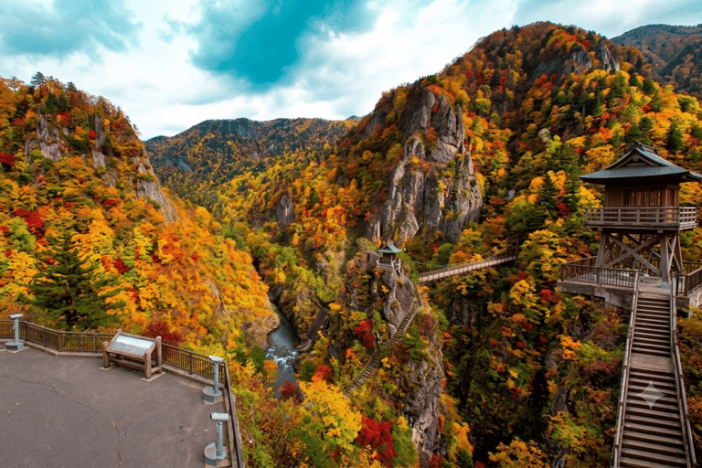 Sapporo: Hoheikyo Dam (丰平峡大坝), Jozankei & Outlet Tour