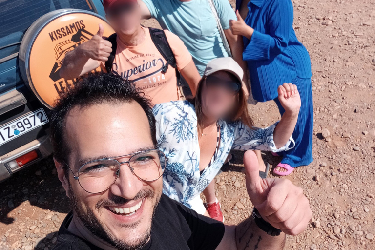 خانيا: جولة سفاري جيب بالوس 4 × 4 من كيساموس