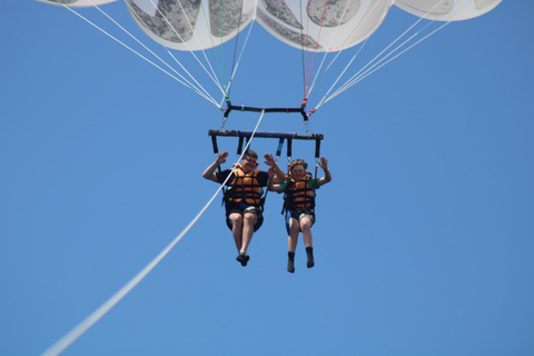 Barcelona: Parasailing magic flight and views above the sea