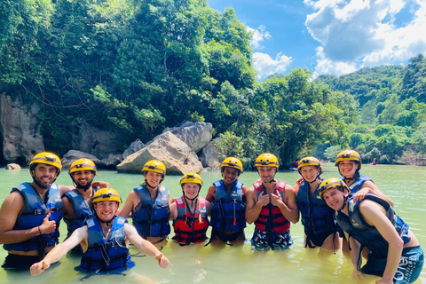 Phong Nha: Zipline Dark Cave & Paradise Cave Exploration Option 4: Full Adventure Experience - Drop-off in Hue