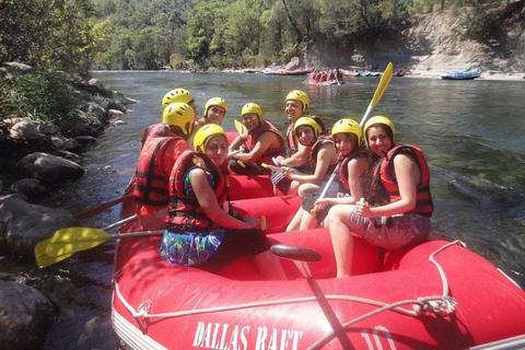 Fethiye: Dalaman River Rafting Tour with Lunch & Transfer Dalaman River Rafting & Mountain Safari from Fethiye