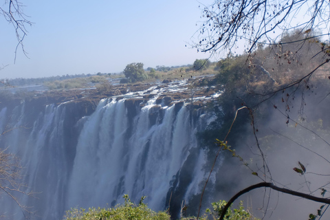 Guidad tur i vattenfallen - Zimbabwes sida