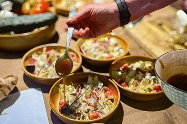 Vanuit Avignon: kookles + boerenmarkt in de Alpilles