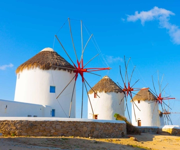 Città di Mykonos e birrificio: tour a piedi di 2 ore con degustazione di birra