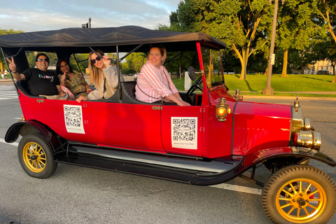 Washington, DC: Monuments & Memorials Tour in a Vintage Car