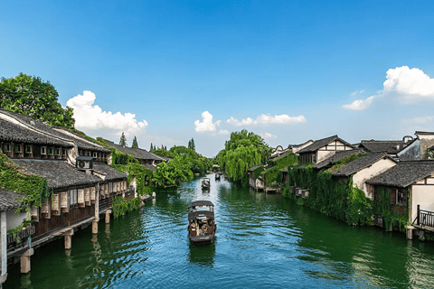 Wuzhen: Private Multilingual Guide Tour & Hotel Pick-Up West Gate Tour: French & German Guide + Hotel Transfer