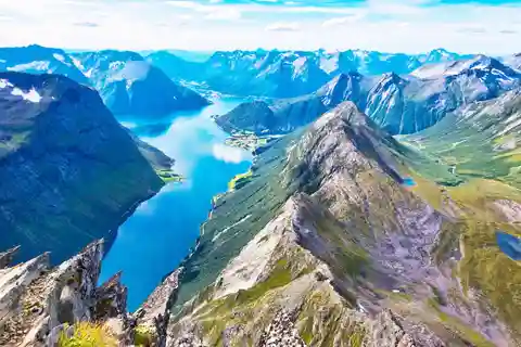 Hjørundfjord-wandeltocht (6,5 uur wandelen/verkennen van Øye)