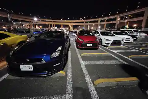 大黒PA、湾岸C1 JDMセルフドライブツアー（日産R35 GTR）