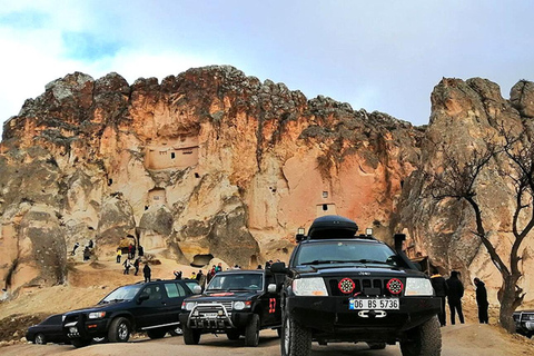 Cappadocia: 4x4 Jeep Safari al tramonto e all&#039;alba