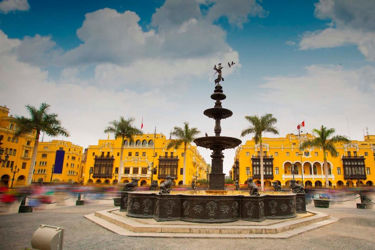 From Lima: City tour Prehispanic + Colonial