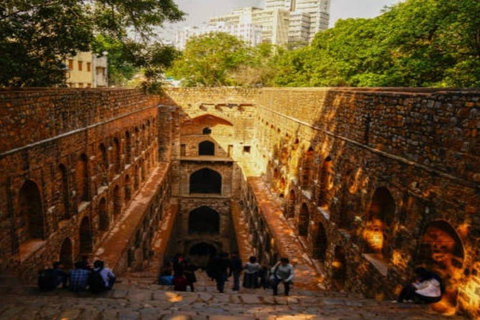 From Delhi: Heritage & Culture Tour with Tuk-Tuk Ride Old & New Delhi Tour With Car & Guide Only