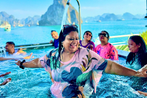 5-Star Ha Long Day Cruise with Jacuzzi, Lunch & Free Drink Day Cruise With Meal