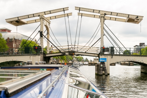 Amsterdam: Grachtenfahrt durch die StadtNur Grachtenfahrt - ab Heineken Experience Pier