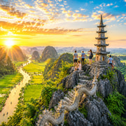 Ninh Binh Jeep: Trang An Boat, Bich Dong & Mua Cave Sunset
