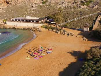 Sunday: Ghajn Tuffieha (Riviera) Beach Yoga Class