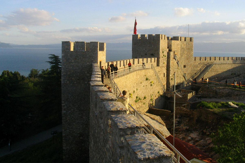 From Tirana/Durres: UNESCO Lake Ohrid with Boat day tour