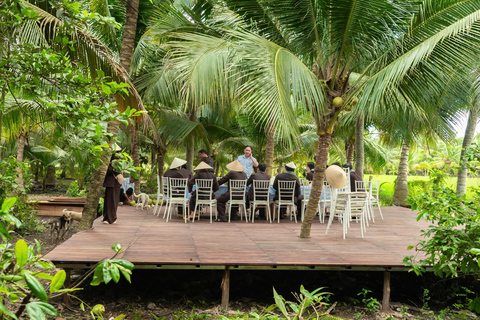 From HCMC-Mekong Delta Eco Tour: Non-Touristy & Small Group Pickup & Drop-off in District 1