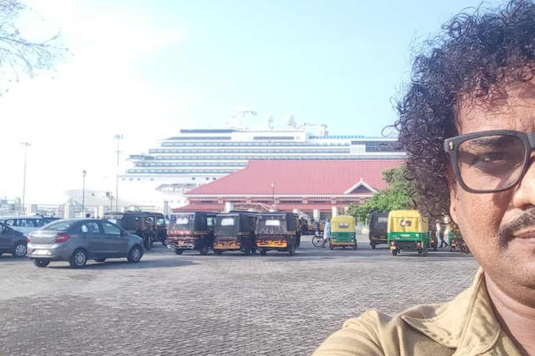 Kochi: Tuk-Tuk Tour with Cruise Ship Pickup