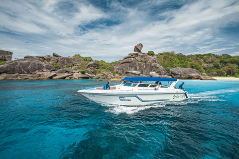 Similan Island - Plongée en apnéeOption bateau rapide