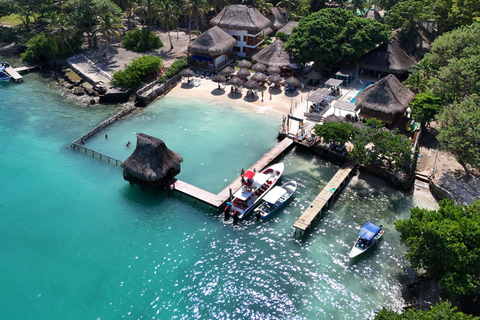 Cartagena: Escursione su un&#039;isola privata+pranzo+piscina con acqua di mare