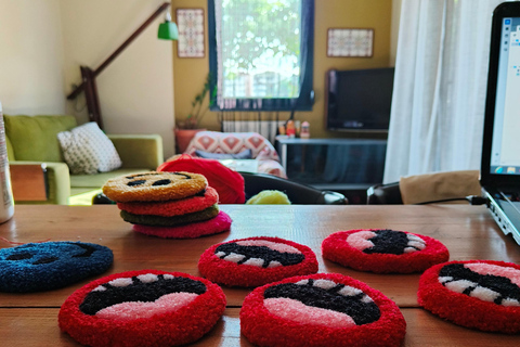 Thessaloniki: Punch Needle workshop. Een creatieve, lokale ervaring.Thessaloniki: Punch Needle workshop. Een creatieve, lokale ervaring