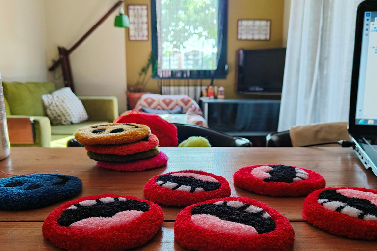 Thessaloniki: Punch Needle Workshop. Ein kreatives, lokales Erlebnis.Thessaloniki: Punch Needle Workshop. Ein kreatives, lokales Erlebnis