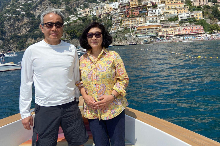 From Naples: Amalfi Coast Private Boat Exclusive Tour Jeanneau DB 43 "La Dolce Vita"