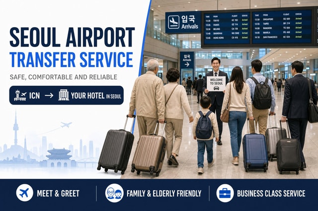 Seoul: Incheon Airport Private Transfer To/From City