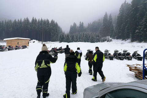 Excursão de mota de neve, ATV ou Buggy a partir de Bucareste