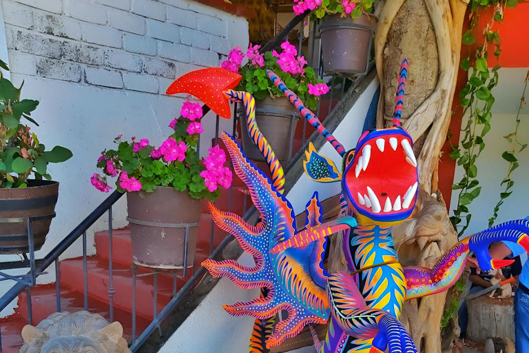 Oaxaca:full‑day tour Monte Alban, mezcal ancestral, alebrijes y barro negro
