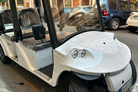 Roma: tour in golf cart con servizio di prelievo in hotelRoma: tour serali privati in golf cart nel centro della città