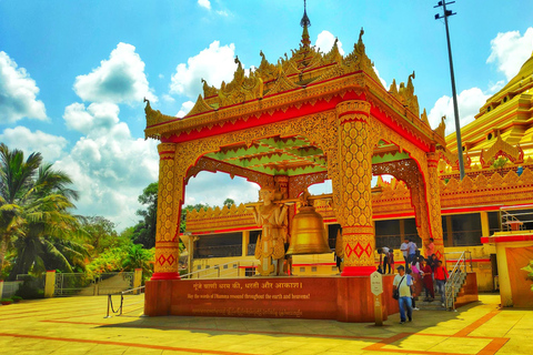 Bombay: Cuevas de Kanheri y Templo de la Pagoda DoradaBombay: Cuevas de Kanheri + Templo de la Pagoda Dorada