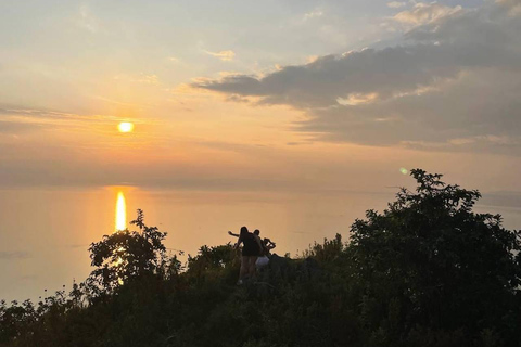 experiencia del café y excursión a la isla napoleón en el lago kivu