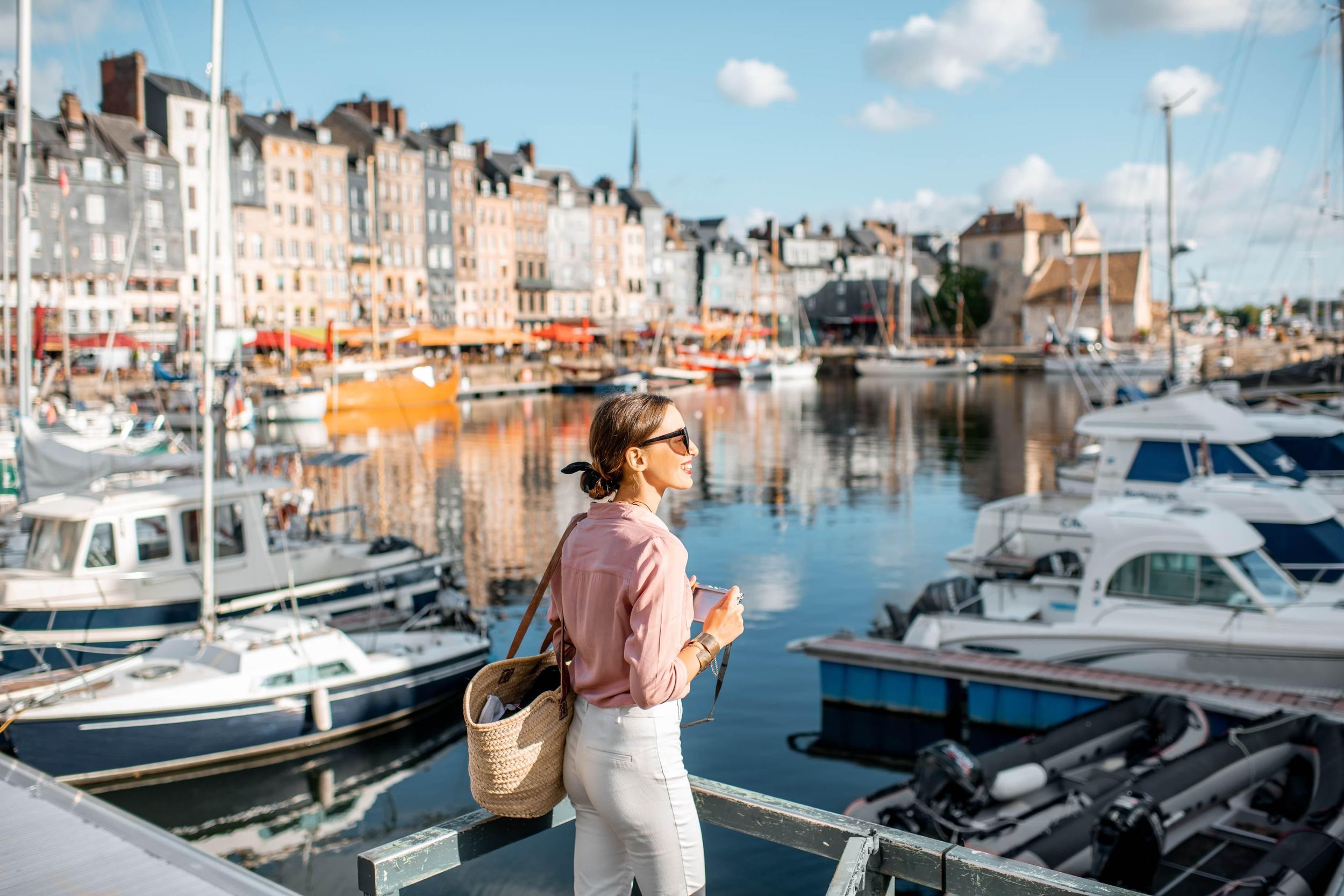 Ab Le Havre: Private Tagestour nach Deauville und Honfleur
