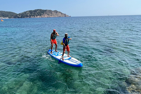 Ibiza: SUP rondleiding met gids in het mariene natuurreservaat